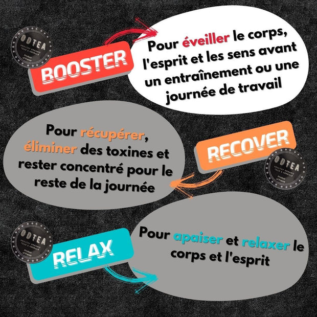 Le JO, BOOSTER thé vert fort - Personnalitea