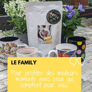 Le FAMILY, Infusion sans théïne - Personnalitea