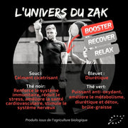 Le ZAK, BOOSTER exotique thé vert-noir